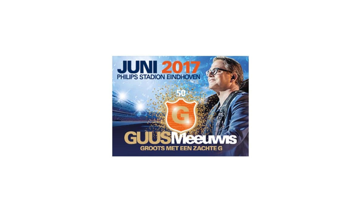 Guus Meeuwis in Martiniplaza